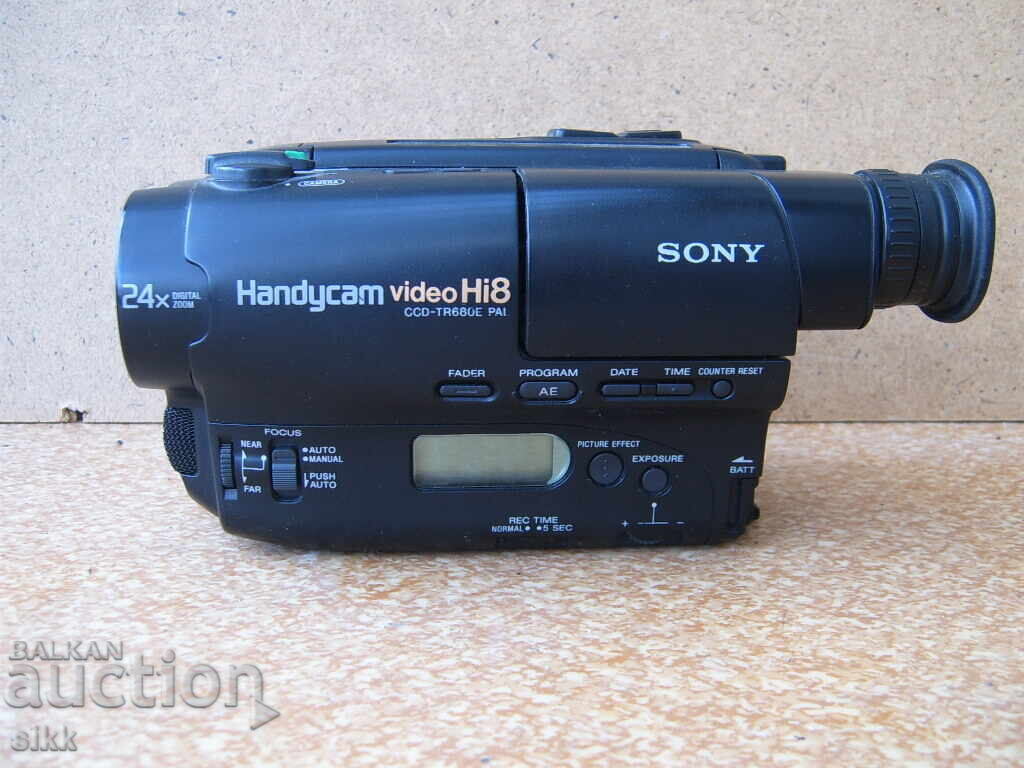 Licitație Cameră video SONY - preț redus Licitație Cameră video SONY - preț redus