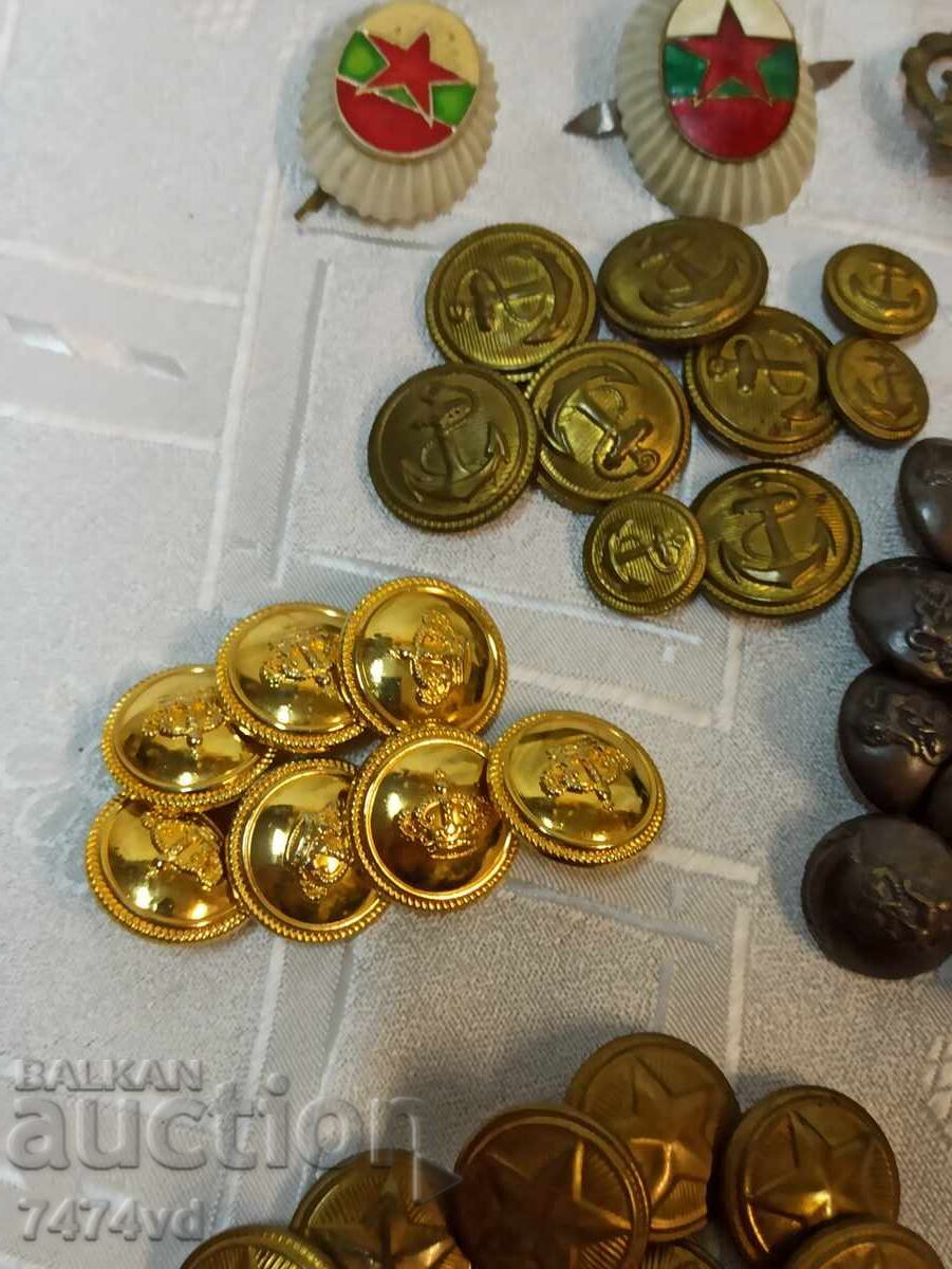 OGROMΗΗ ΠΑΡΤΙΔΑ ΣΤΡΑΤΙΩΤΙΚΩΝ ΚΟΥΜΠΙΩΝ 110 ΤΕΜ ,ΚΟΚΑΡΔΕΣ ΚΤΛ - 5