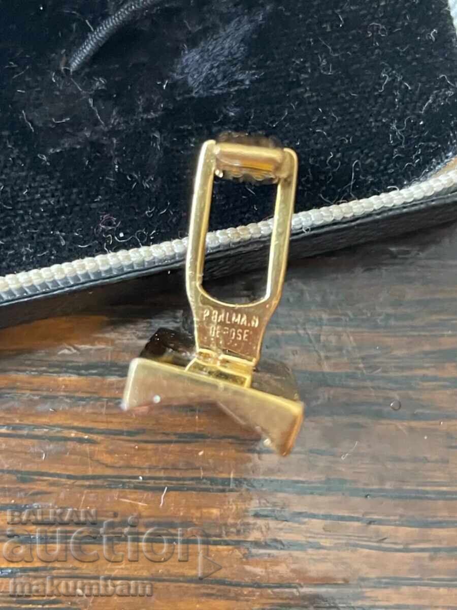 Доставка на Vintage PIERRE BALMAIN Paris позлатени ръкавели