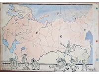 Стоян Венев (1904-1989) Великият СССР за в.Стършел от 1953г.