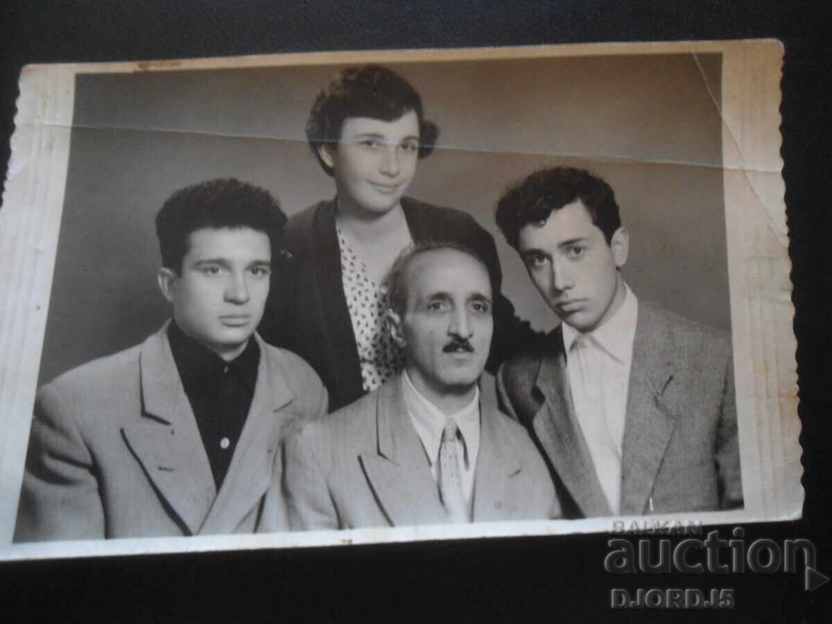 Old photo, Photo "BORIS", Boris Hadzhi Ganchev, Sofia