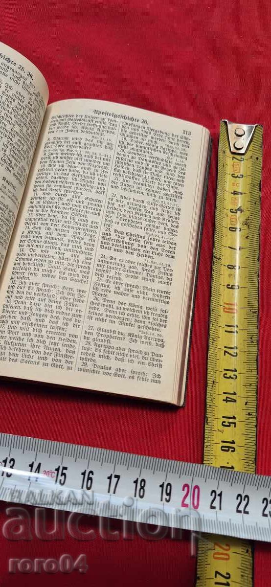 Livrarea NOUL TESTAMENT - 1925