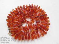 Colier vechi de chihlimbar, colier din chihlimbar natural autentic