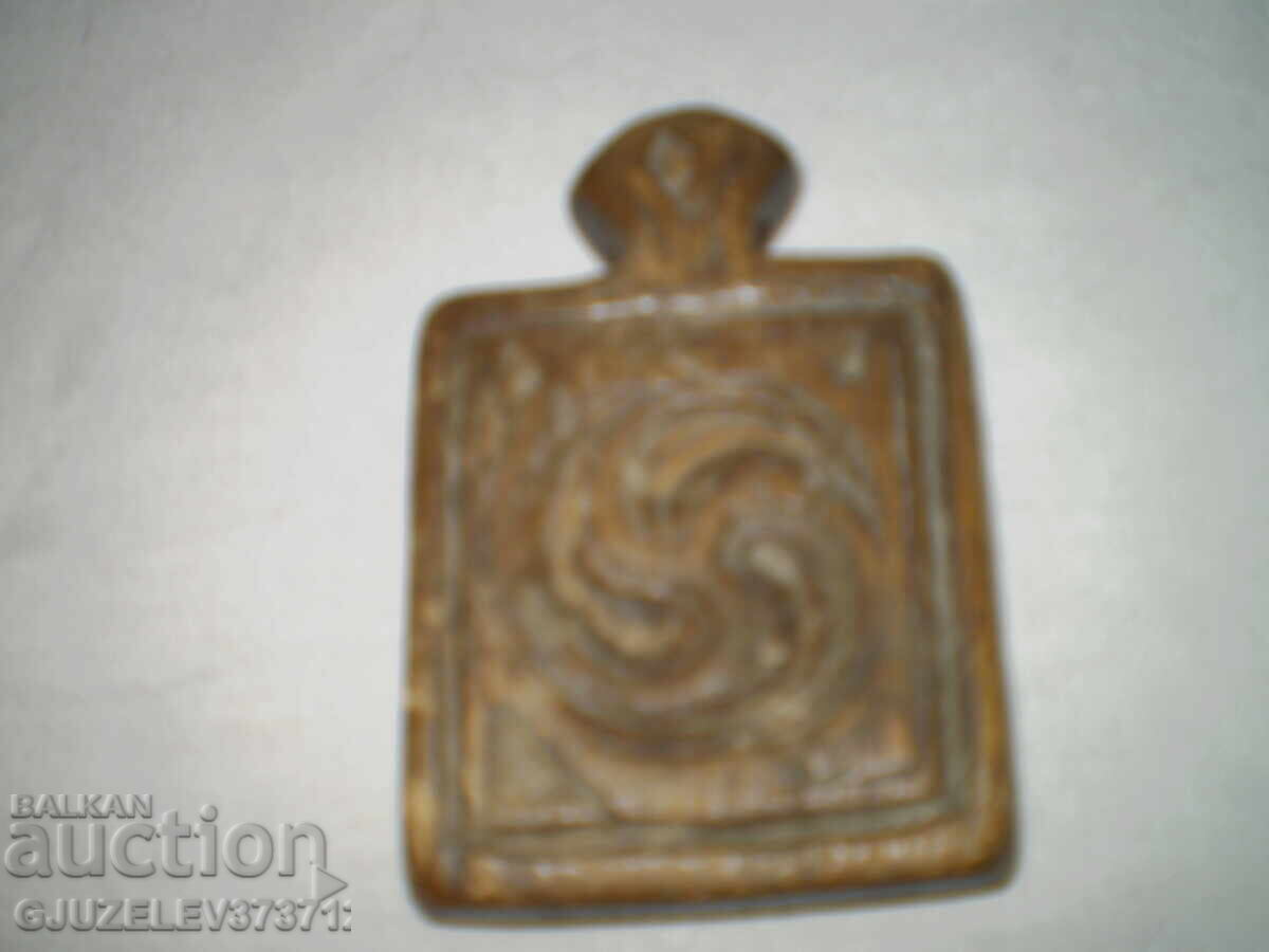 19 век Антична, много рядък дървен печат рядка на ходка - 7 19 век Антична, много рядък дървен печат рядка на ходка - 7