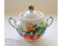 Zaharniță din porțelan rusesc pictat manual, LFZ