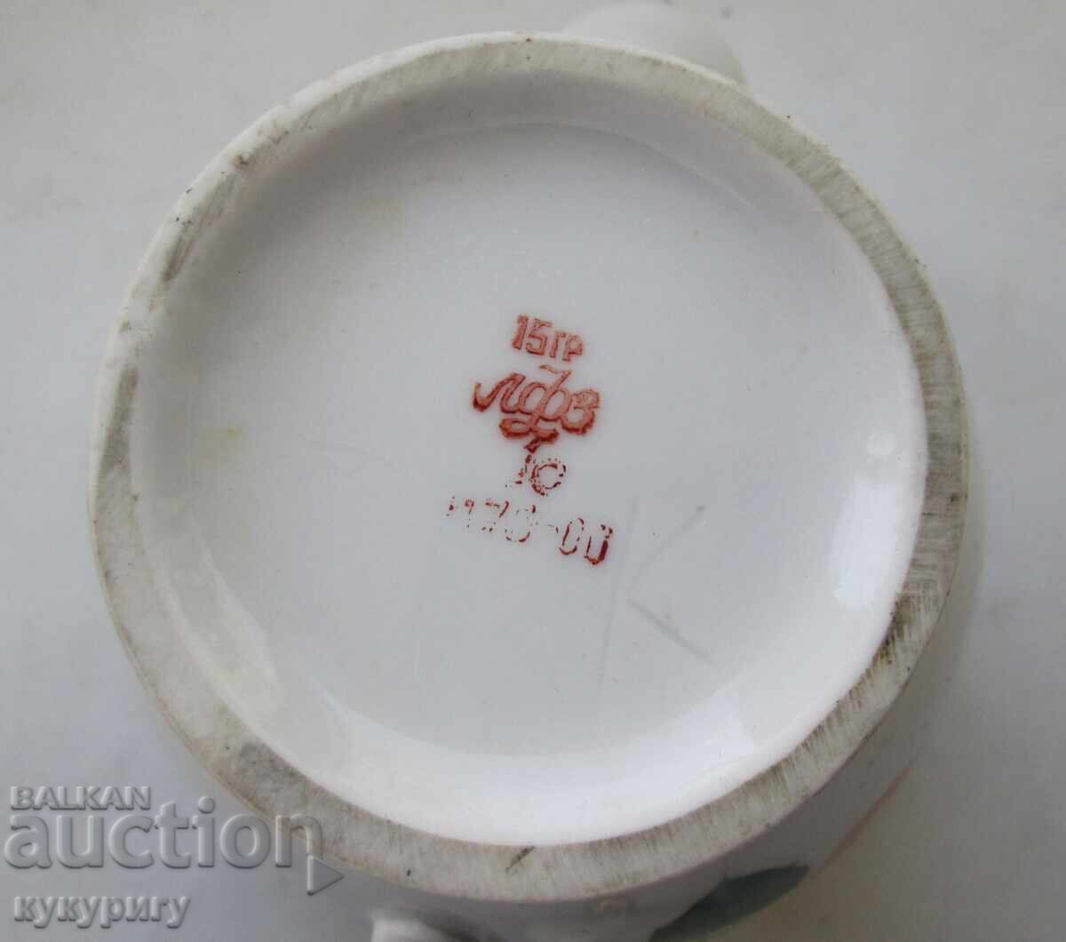 Auction  Old Russian Hand-Painted Porcelain Pitcher Teapot LFZ