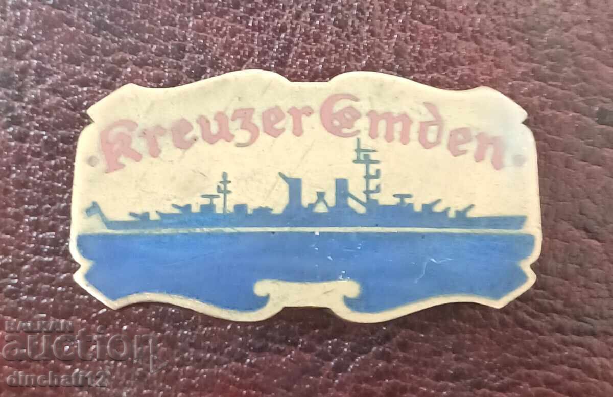 Παράδοση Σημάδι. Γερμανικό Ναυτικό - III Reich - Kreuzer Emden