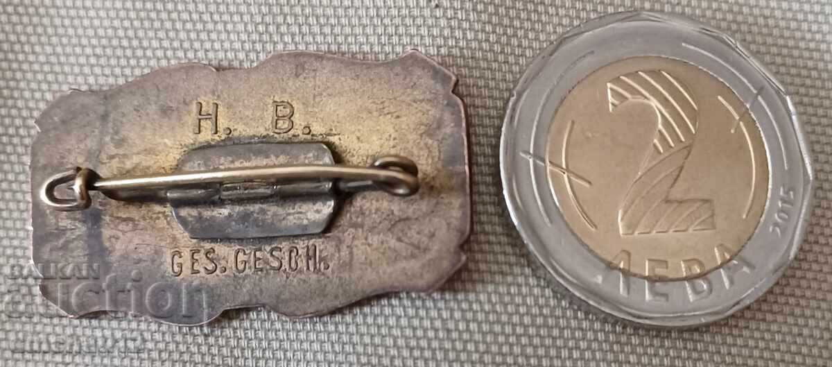 Σημάδι. Γερμανικό Ναυτικό - III Reich - Kreuzer Emden - 5