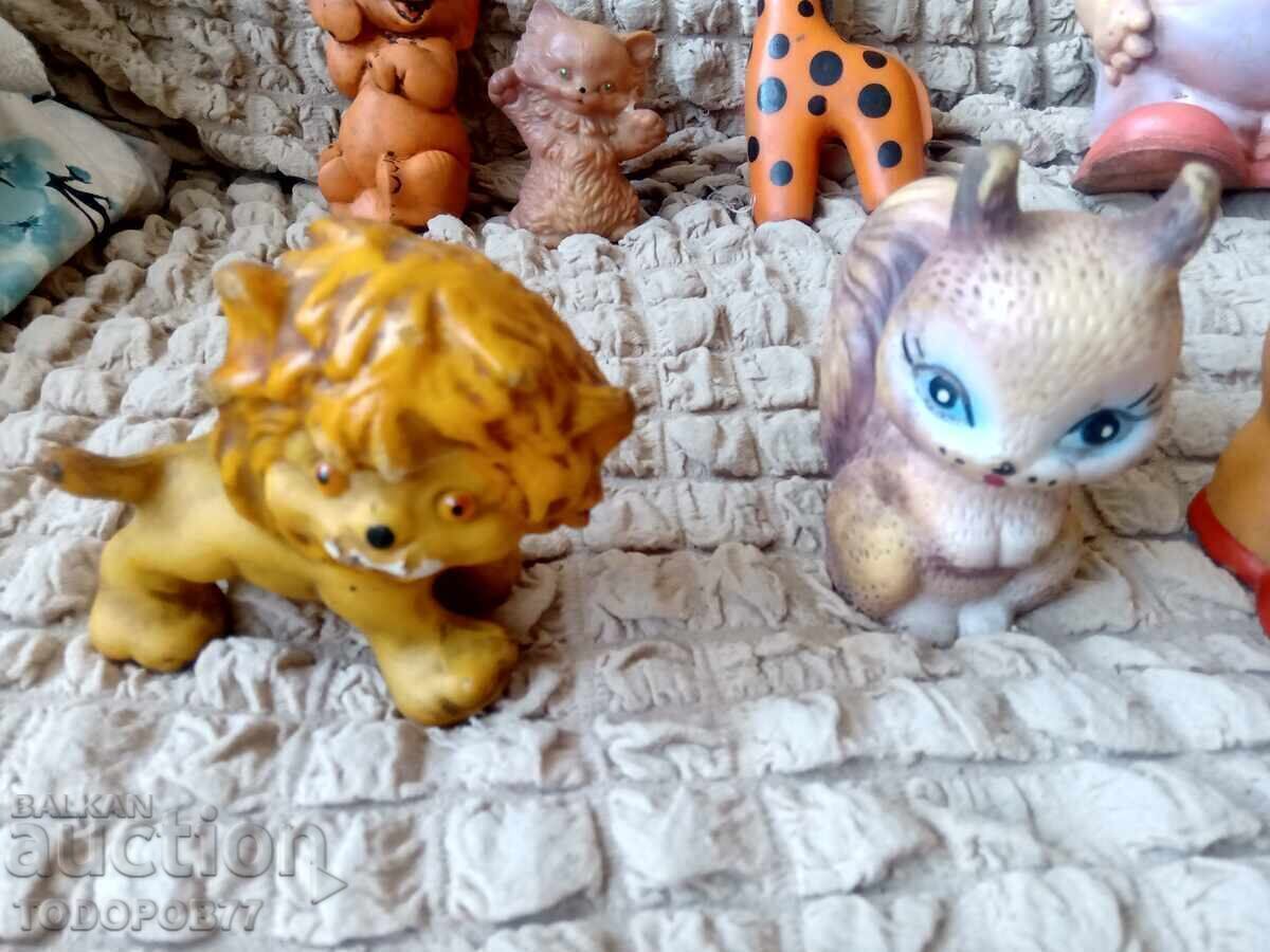 Colecție de jucării vechi din cauciuc - 5 Colecție de jucării vechi din cauciuc - 5