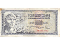 dioman - IUGOSLAVIA - 1000 DINARI