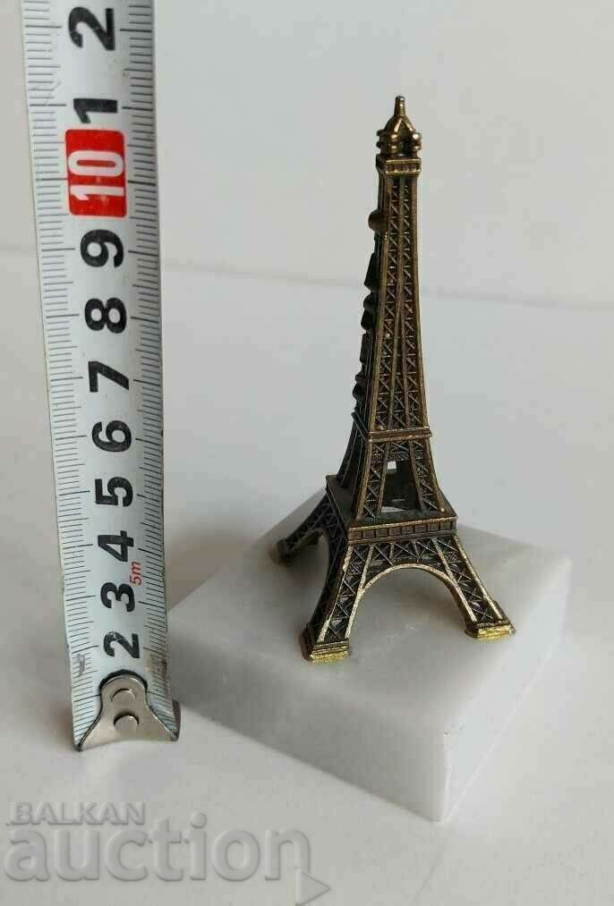 Licitație . BAZĂ DE MARMURĂ DECORAȚIE SUVENIR TURNUL EIFFEL