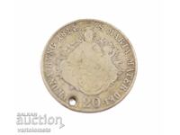 20 kreĭtseri 1844 - Ungaria › Regatul Ungariei