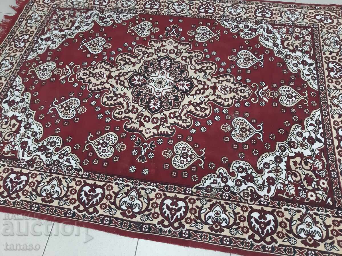 Old small Persian rug (1.1) - 5
