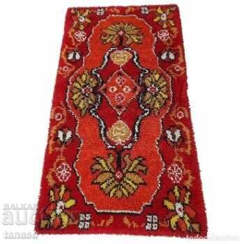 Covor vechi din lână shaggy, chitenic, anii '80 (17.1) - 5 Covor vechi din lână shaggy, chitenic, anii '80 (17.1) - 5