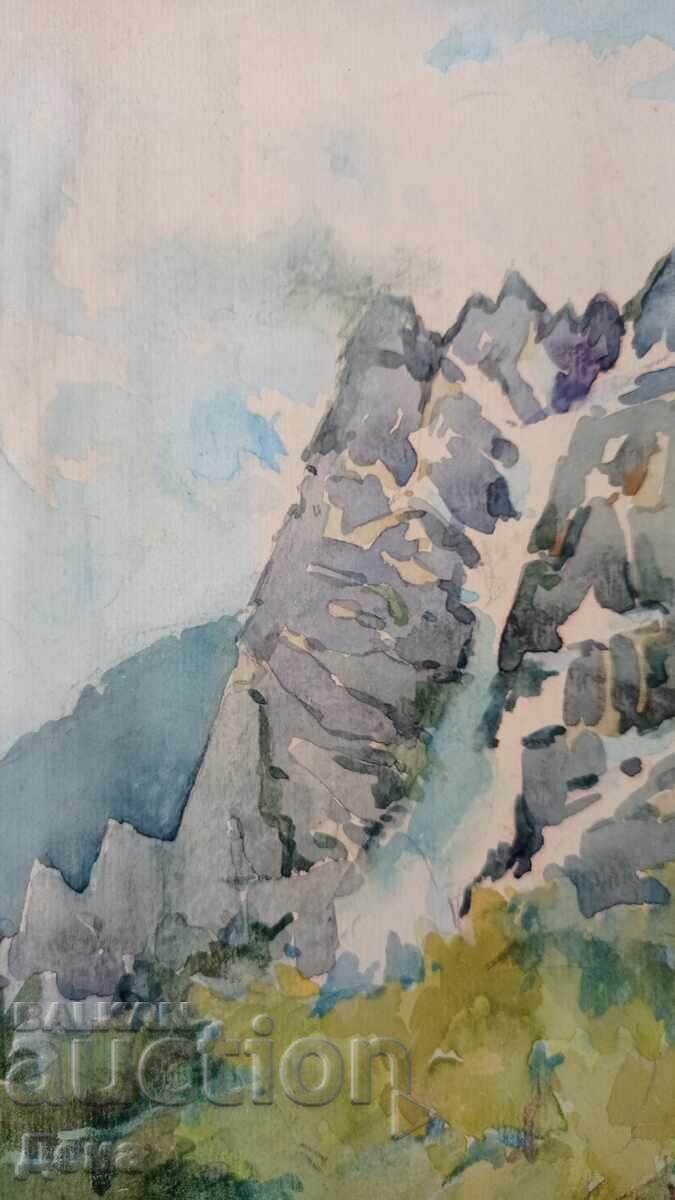 Auction Master Watercolor 1962 Auction Master Watercolor 1962