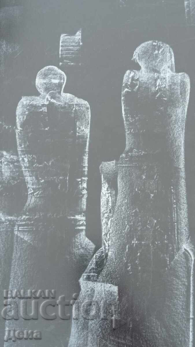 Vasil Ivanov - Large drawing from the Cosmic Cycle with price 700.00 BGN | € 357.90 Vasil Ivanov - Large drawing from the Cosmic Cycle with price 700.00 BGN | € 357.90