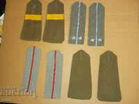 Vechi epoleți militari - BNA, NRB. Noi