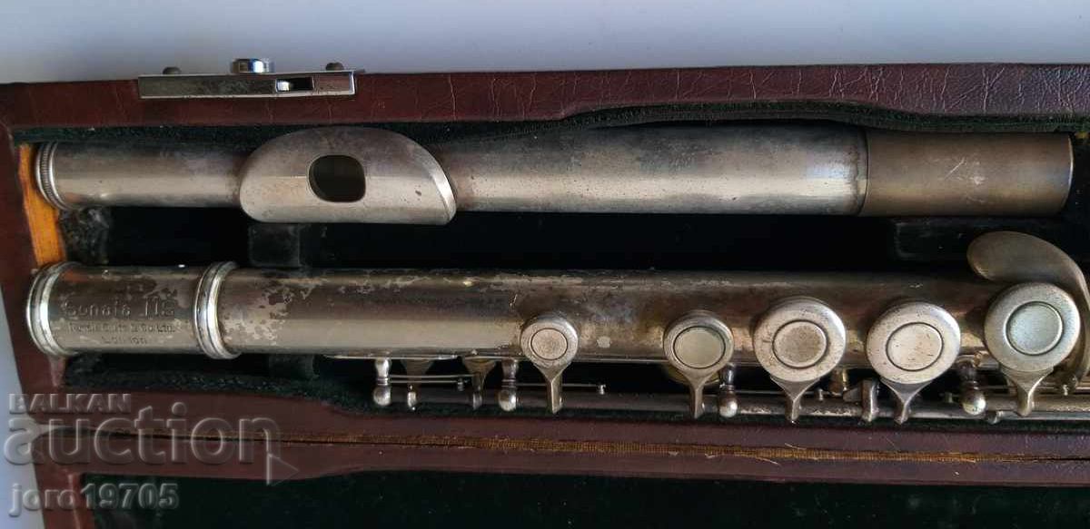 ΠΑΛΑΙΟ ΑΓΓΛΙΚΟ ΦΛΑΟΥΤΟ / 70's του περασμένου αιώνα - 6 ΠΑΛΑΙΟ ΑΓΓΛΙΚΟ ΦΛΑΟΥΤΟ / 70's του περασμένου αιώνα - 6