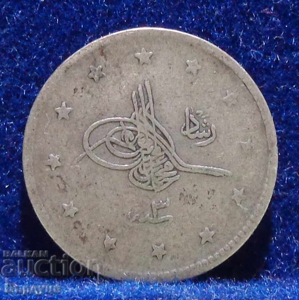 2 kurush 1327/3 Οθωμανική Αυτοκρατορία 2 kurush 1327/3 Οθωμανική Αυτοκρατορία