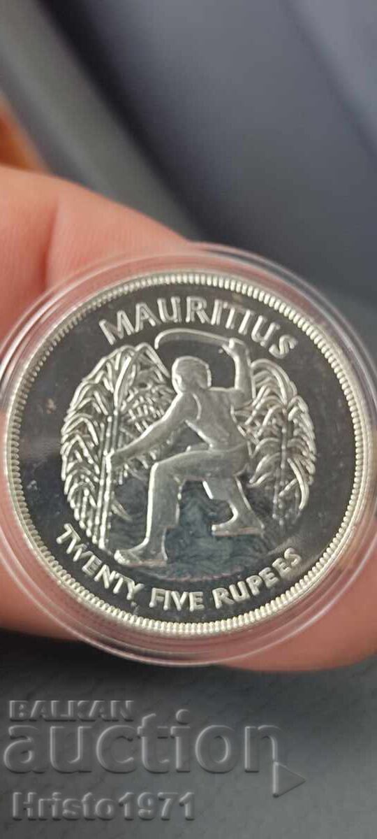 25 ρουπίες Μαυρίκιος 1977 25 ρουπίες Μαυρίκιος 1977