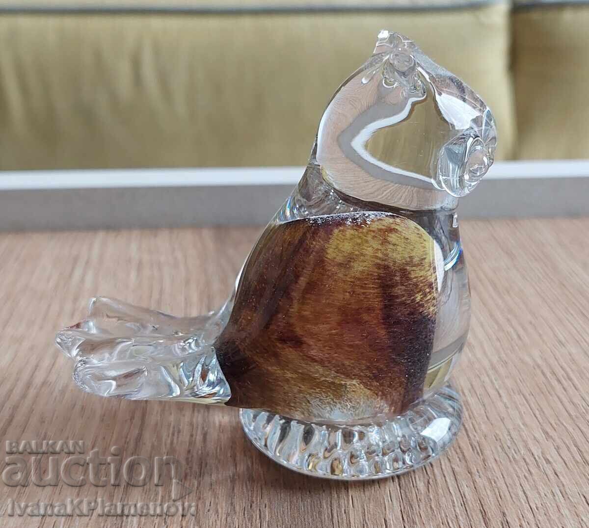 Livrarea Figurina din sticla pentru colectionari, excelenta