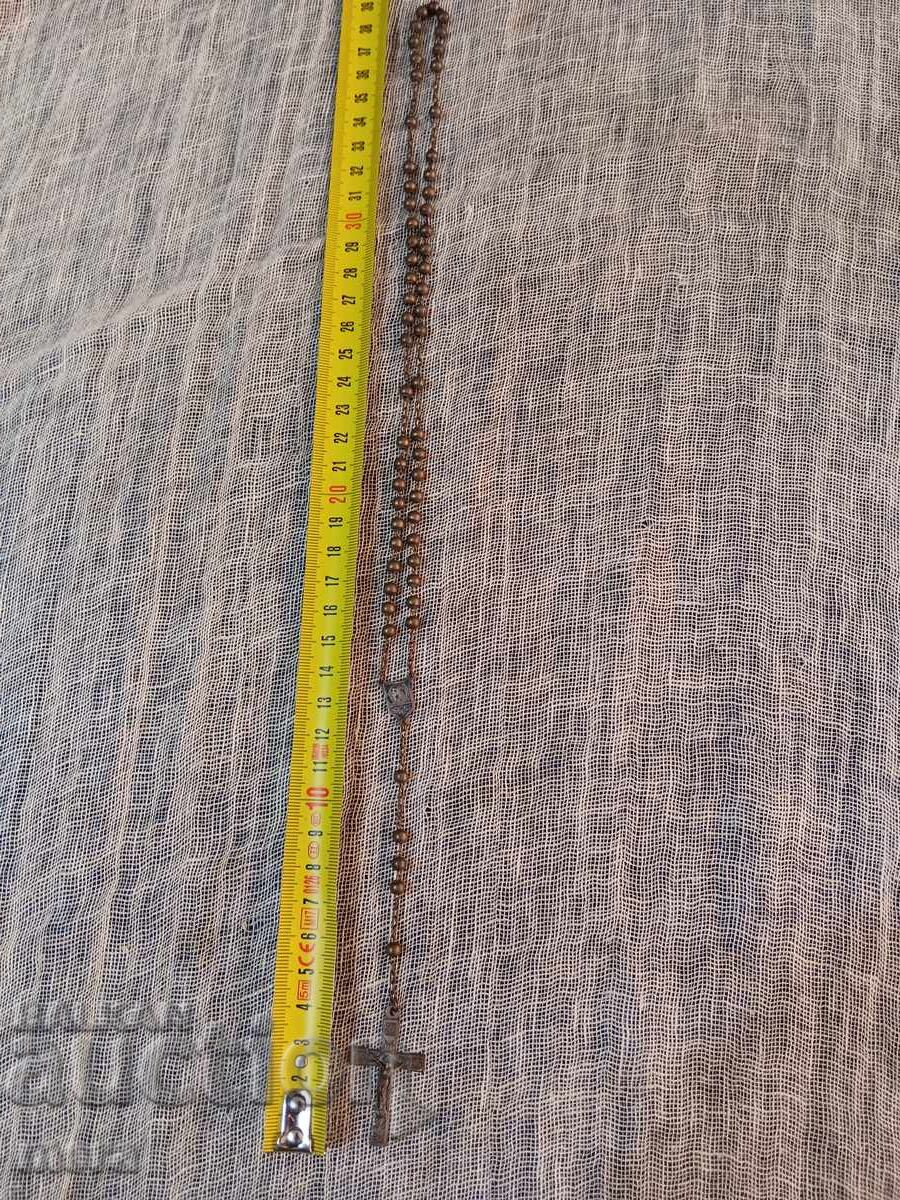 Rozariu catolic italian argintat - 5