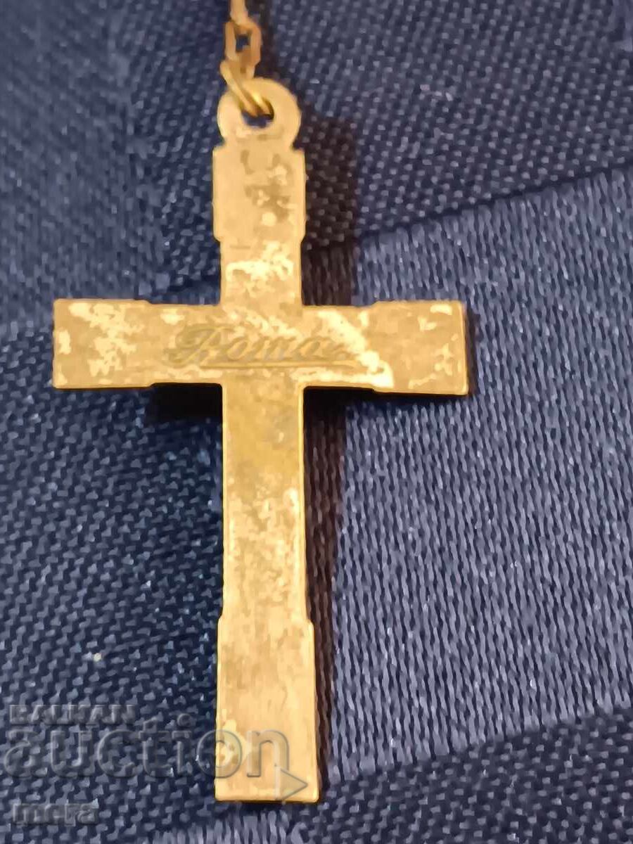 Rozariu catolic italian argintat - 6