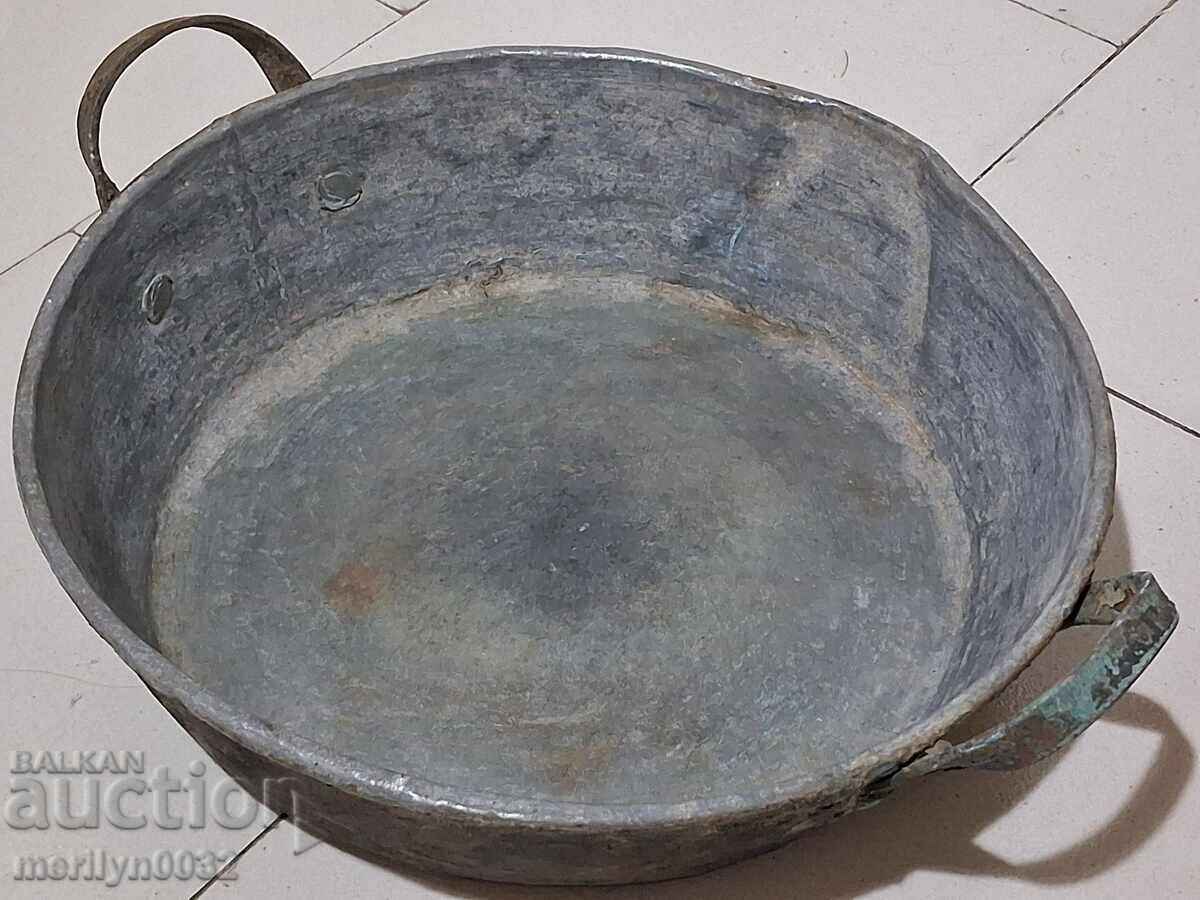 Copper pan, copper vessel, copper pot, frying pan - 6