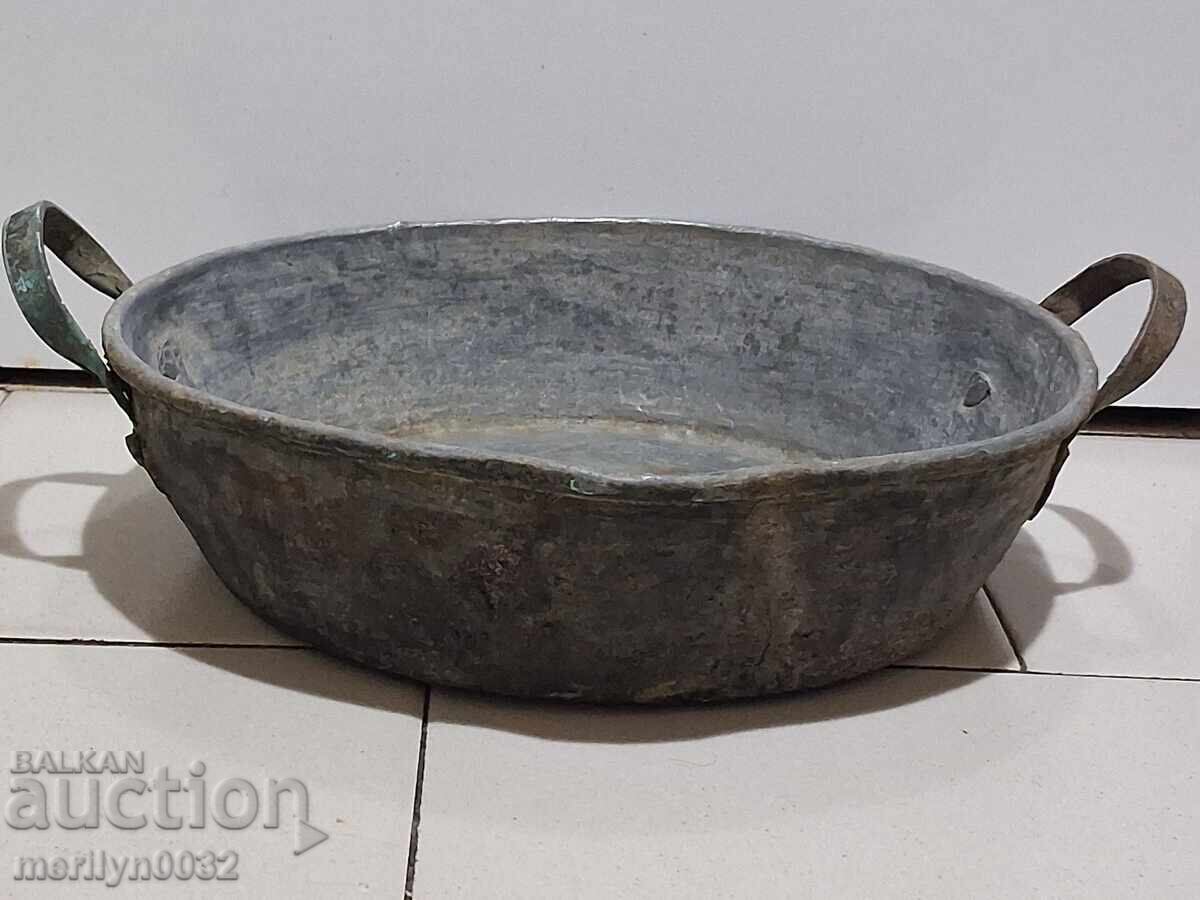 Copper pan, copper vessel, copper pot, frying pan - 7