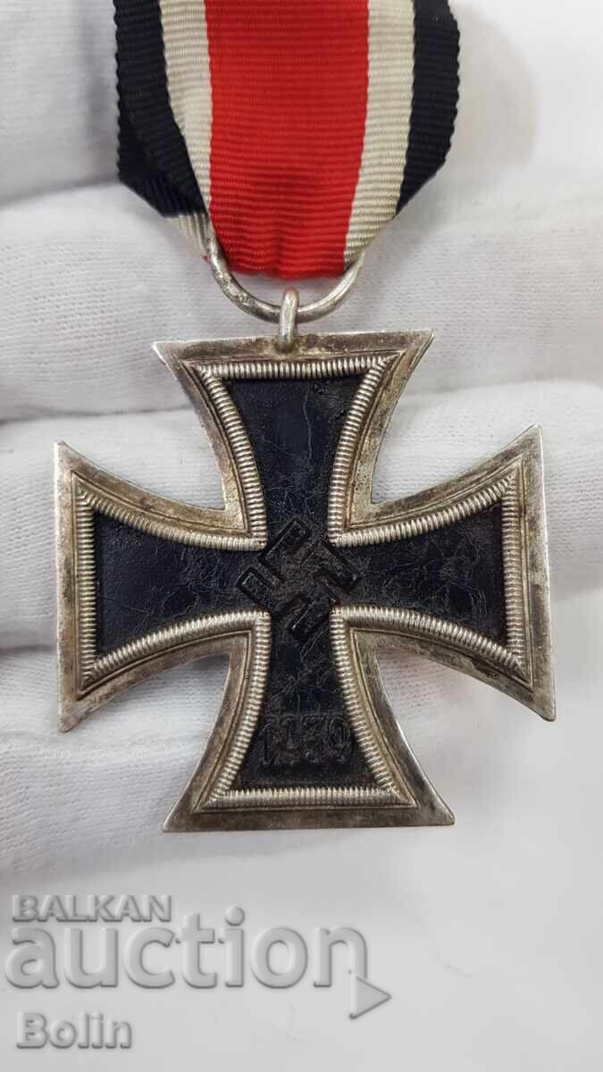 Rare German Iron Cross for Bravery WWII 1939 - 1945 with price 290.00 BGN | € 148.27