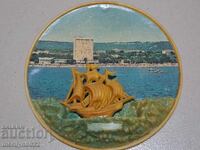 Colorful Picture Decoration Sunny Beach Poster Mature Socialism