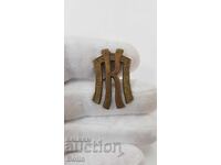 Rare Communist Early Rank Insignia for Political Commissar Epaulette