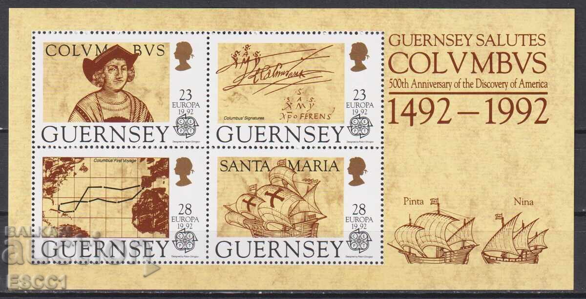 Clean block Europe SEP 1992 από το Guernsey