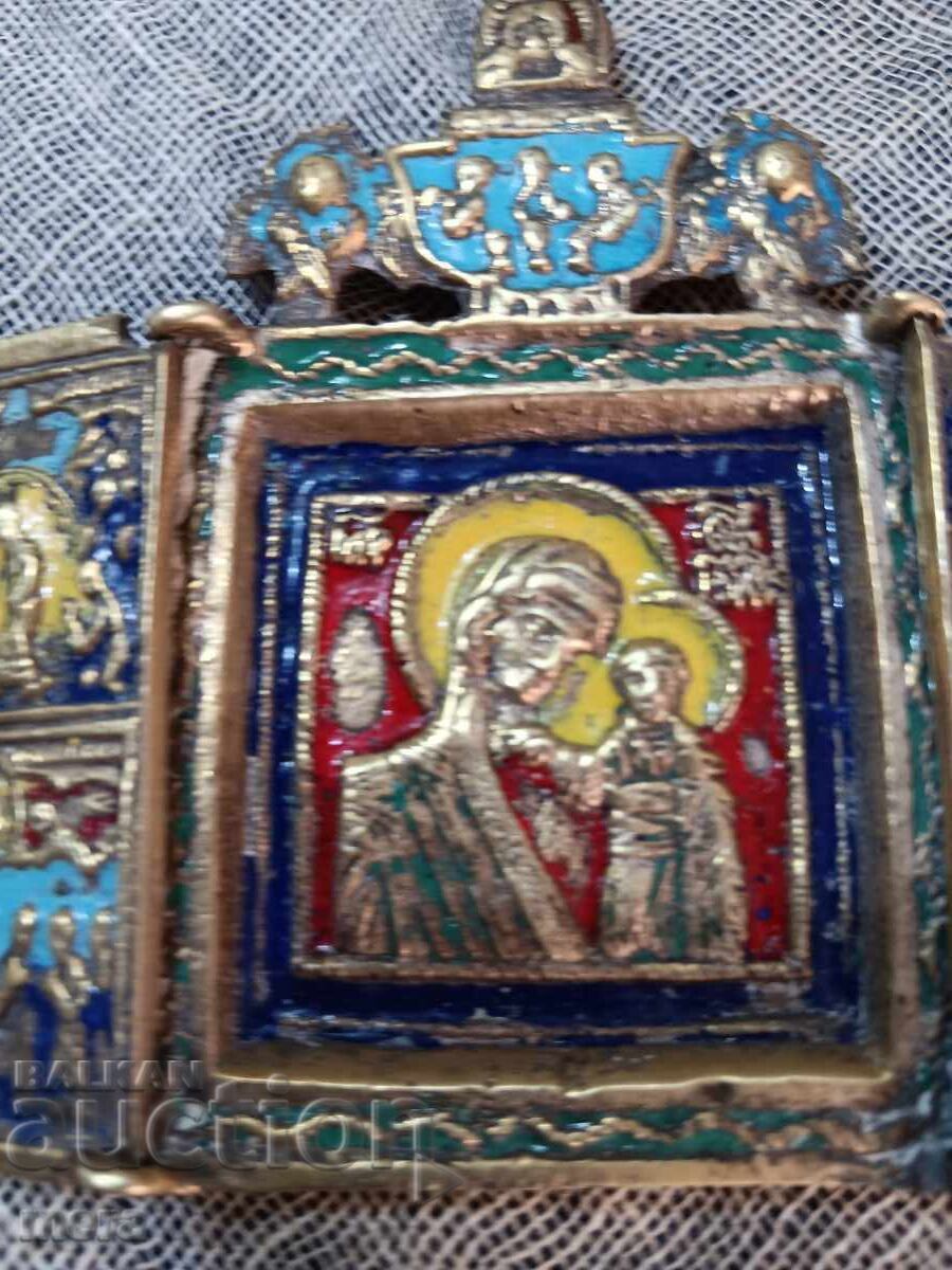 Antique Russian Imperial Icon-Triptych from the 19th Century with price 320.00 BGN | € 163.61
