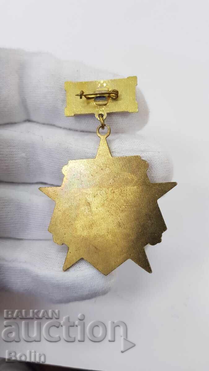 Rare Bulgarian Communist Sign, Artillery Badge - 6