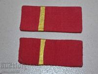 Epauliere de uniformă de brigadă 2 bucăți comandant de batalion