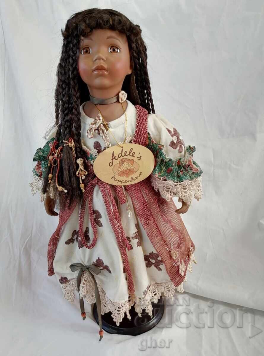 Collectible porcelain doll Yola Limited Edition No. 501