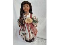 Collectible porcelain doll Yola Limited Edition No. 501