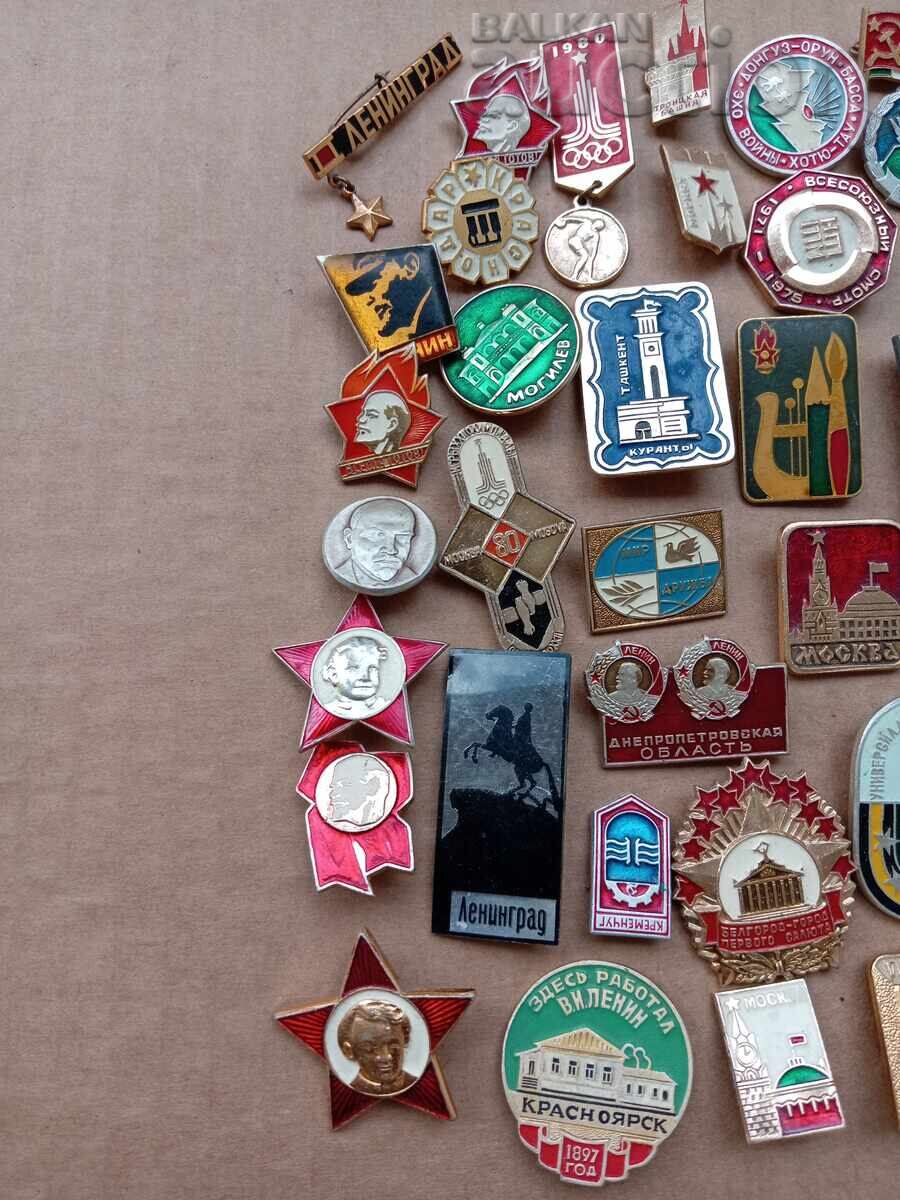 Λοτ μετάλλια Ολυμπιάδα Μόσχα 80 Λένιν ΕΣΣΔ - 6