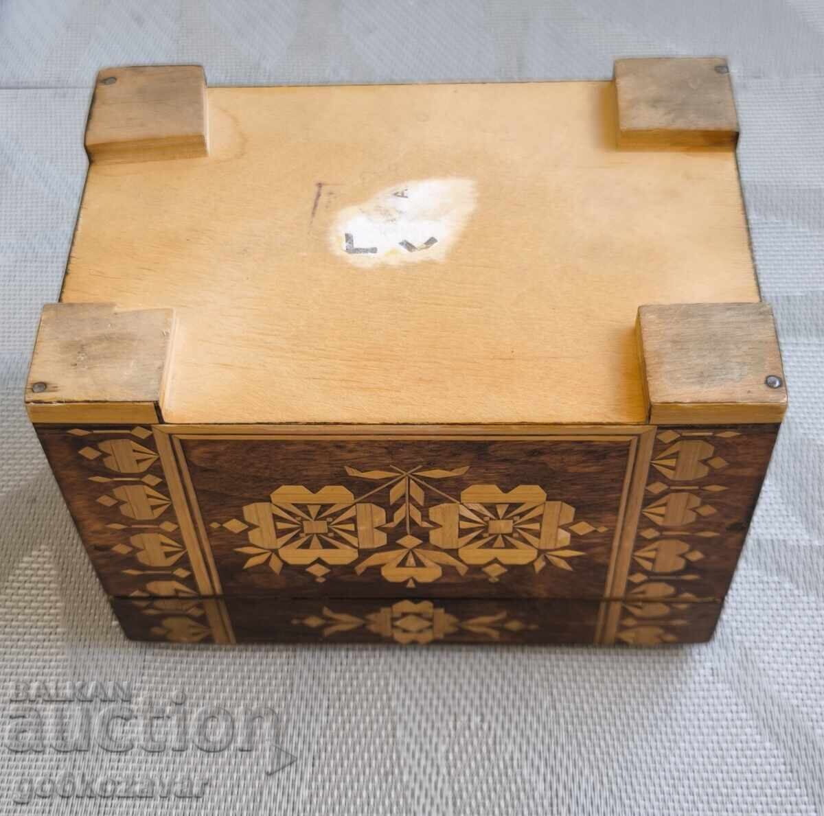 Cutie de bijuterii tradițională rusească veche! - 7