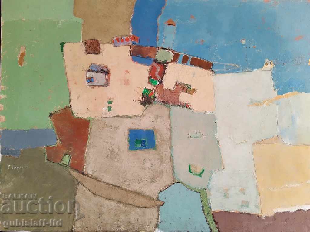 Painting, abstract landscape, art. C. Kajzep, 2004 - 1 with price 700.00 BGN | € 357.90