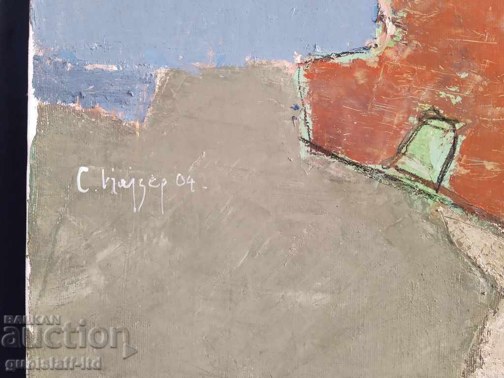 Δημοπρασία Ζωγραφική, αφηρημένο τοπίο, τέχνη. C. Kajzep, 2004 - 1