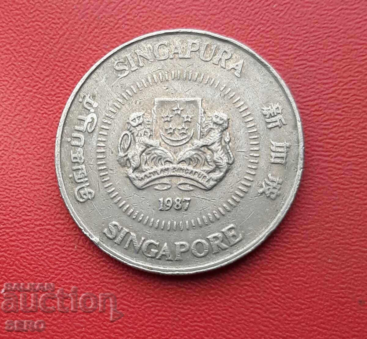 Singapore-50 de cenți 1987 cu preț 0.70 BGN | € 0.36 Singapore-50 de cenți 1987 cu preț 0.70 BGN | € 0.36