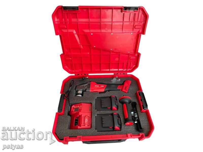 Аукцион Акумулаторен ъглошлайф KraftRoyal M36 FUEL 36V 8.0Ah