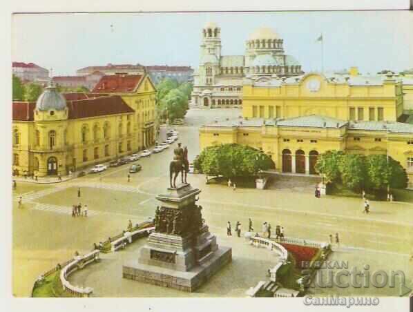 Картичка  България  София Площад "Народно събрание" 9*