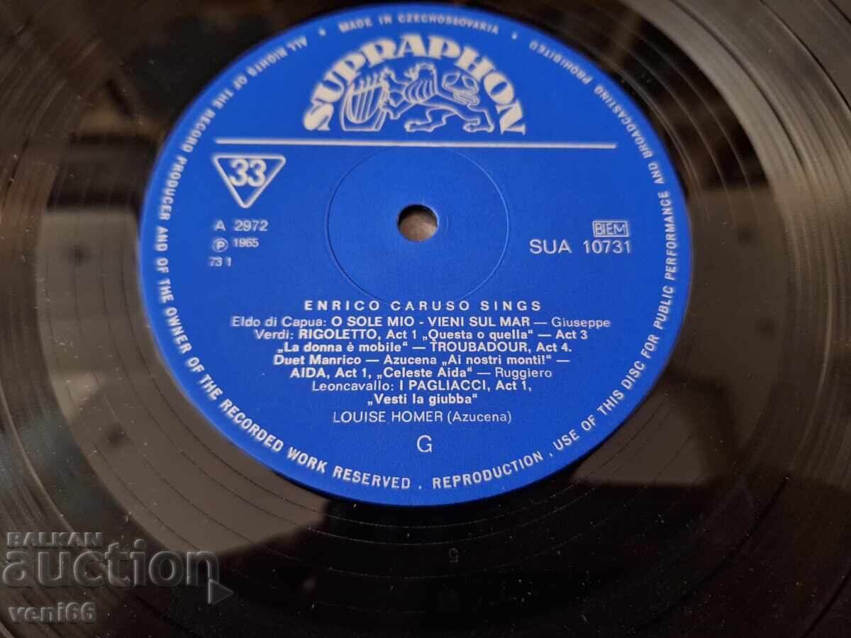 Δημοπρασία Δίσκος βινυλίου - Ενρίκο Καρούζο