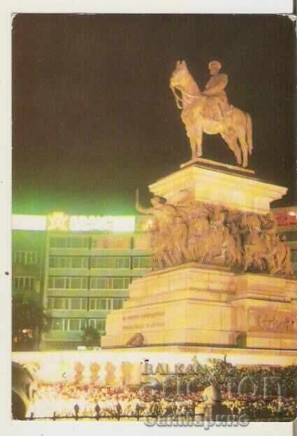 Card Bulgaria Sofia Monumentul Țarului Eliberator 5*