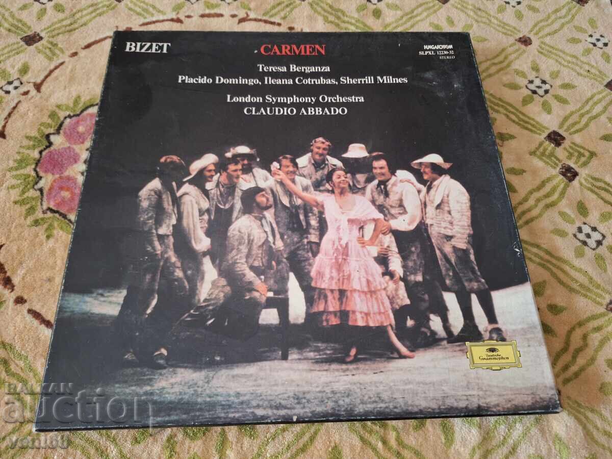 Set de discuri de gramofon - Carmen