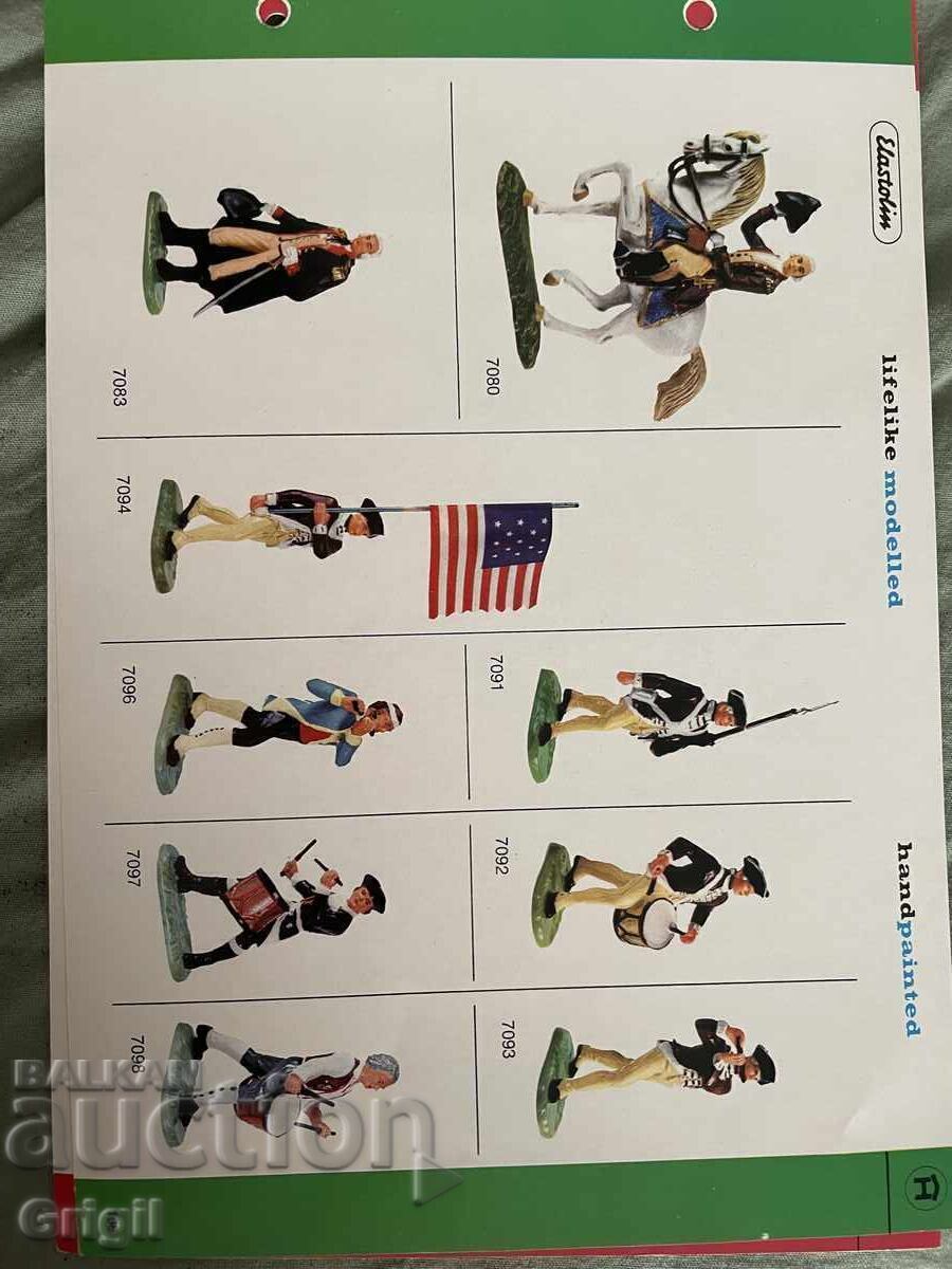 Catalog Elastolin din anii '80. 117 pagini cu preț € 51.13 | 100.00 BGN