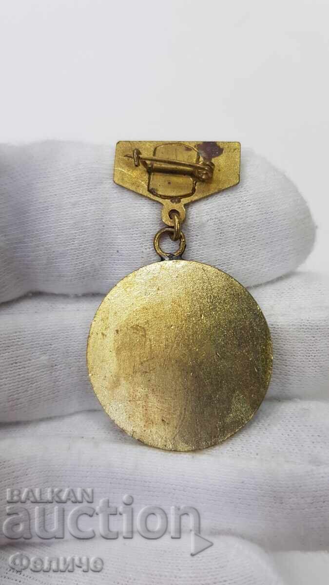 Доставка на Рядък комунистически знак, значка Отличник Гражданска Авиаци